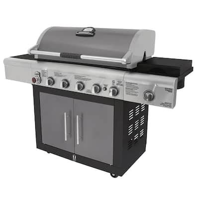 brinkmann 6 burner gas grill